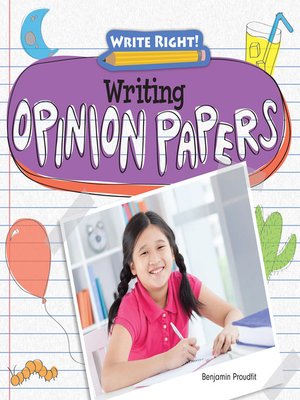 cover image of Writing Opinion Papers